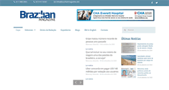 Desktop Screenshot of brazilianmagazine.net